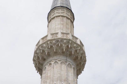 Ayasofya'da kuzeydoğu minare restorasyonu tamamlandı
