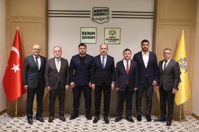 13. kez Avrupa Şampiyonu'ndan Konya'ya ziyaret