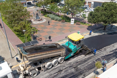 İzmir'de Girne Bulvarı yenileniyor