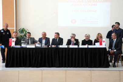 Ankara Keçiören’de kurban satış alanları noter huzurunda belirlendi